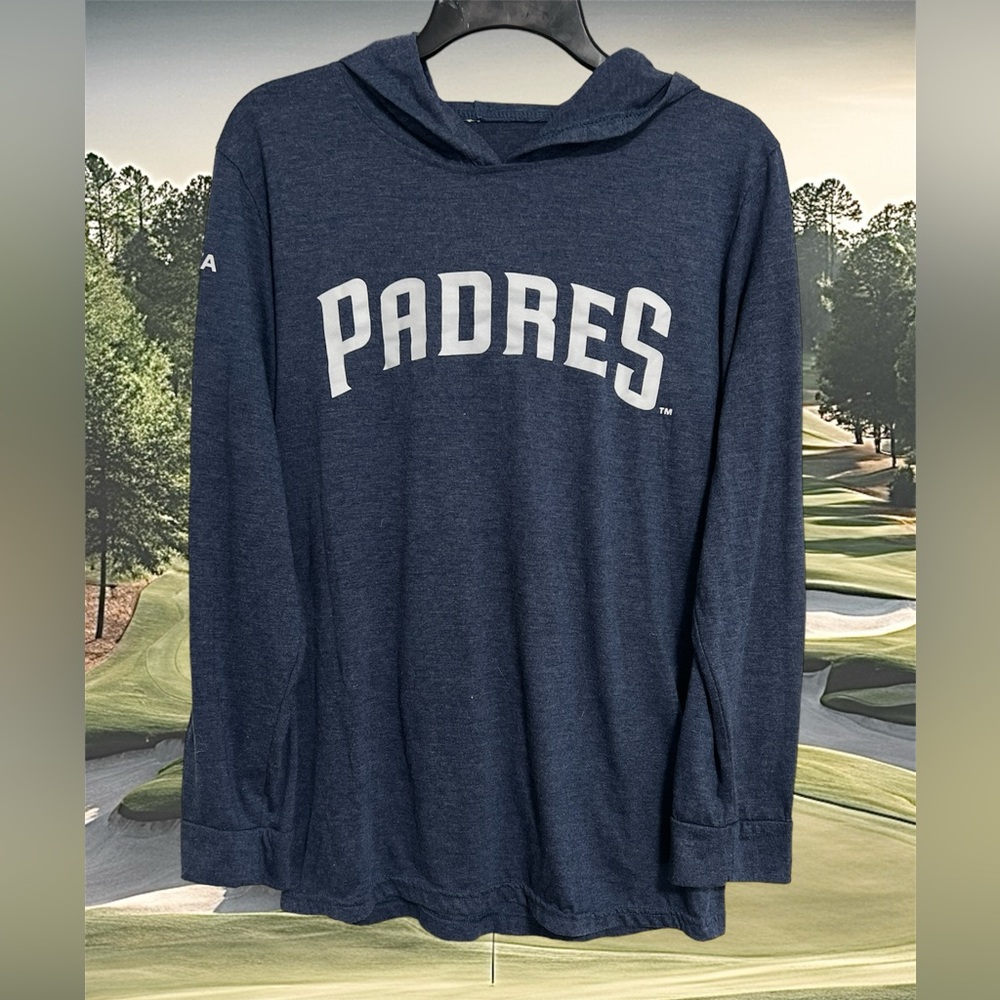 Padres Women’s Hooded Long Sleeve Shirt